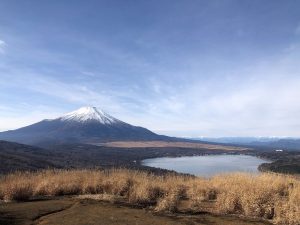 あらためて見てみよう、富士山と山中湖。